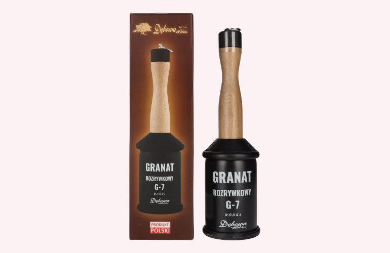 Debowa Wódka Rozrywkowy G-7 Granat 40% Vol. 0,7l in Giftbox