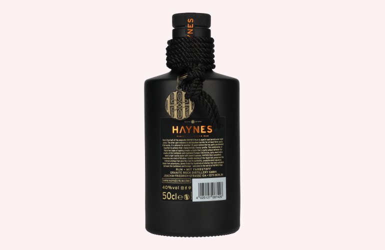 HAYNES 8 Years Old Finest Caribbean Rum 40% Vol. 0,5l