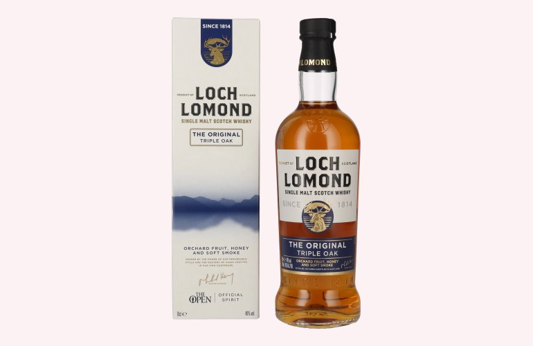 Loch Lomond THE ORIGINAL Triple Oak Single Malt 40% Vol. 0,7l in Giftbox