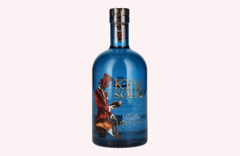 The King of Soho London Dry Gin 42% Vol. 0,7l