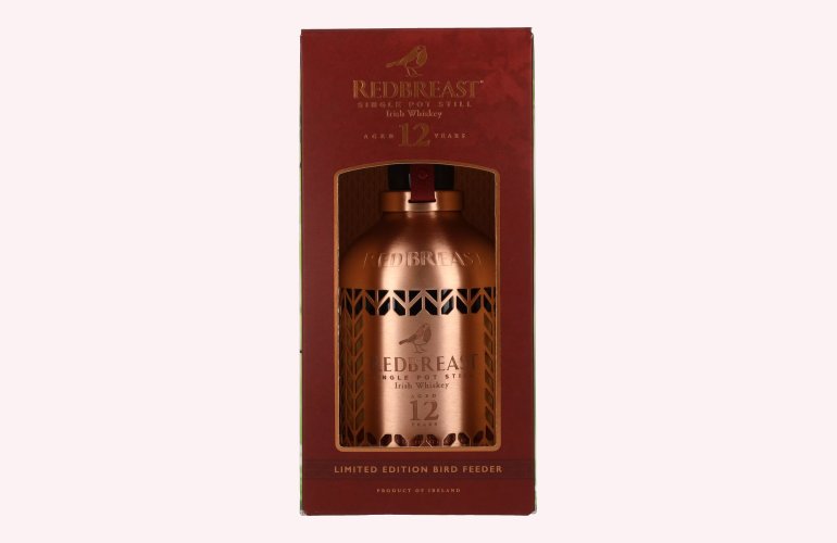 Redbreast 12 Years Old Limited Edition Bird Feeder Red Edition 2021 40% Vol. 0,7l in Geschenkbox