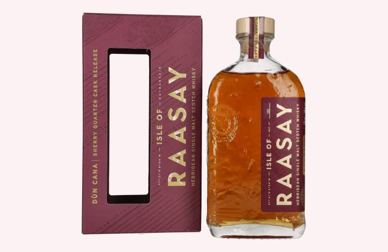 Isle of RAASAY Dùn Cana Sherry Quarter Cask Release 52% Vol. 0,7l in Giftbox