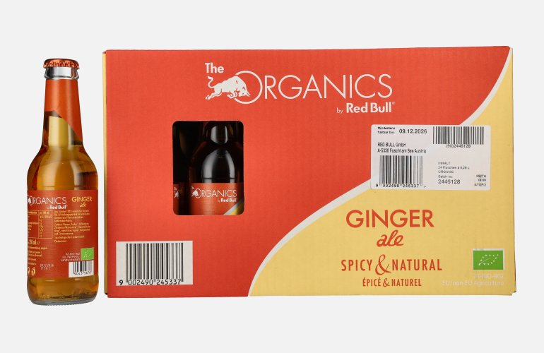 Red Bull Organics by Red Bull GINGER ale 24x0,25l
