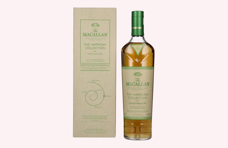 The Macallan The Harmony Collection GREEN MEADOW Highland Single Malt 40,2% Vol. 0,7l in geschenkverpakking