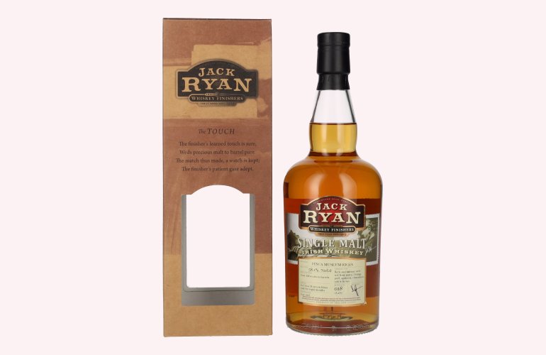 Jack Ryan 12 Years Old FINCA MUSEUM RIOJA Single Malt Irish Whiskey 58,1% Vol. 0,7l in Giftbox