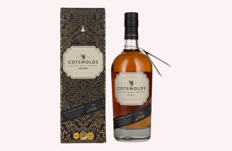 Cotswolds ODYSSEY BARLEY Single Malt Whisky 2017 46% Vol. 0,7l in Geschenkbox