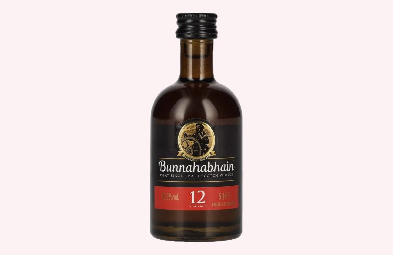 Bunnahabhain 12 Years Old Islay Single Malt Scotch Whisky 46,3% Vol. 0,05l