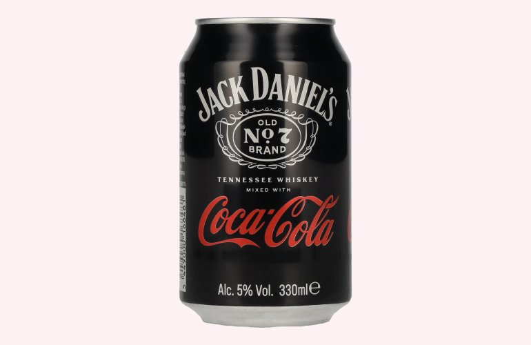 Jack Daniel's No. 7 Whiskey & Coca Cola 5% Vol. 0,33l Dose