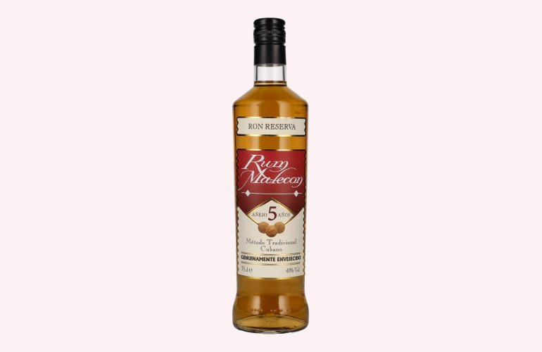 Rum Malecon Añejo 5 Años Ron Reserva 40% Vol. 0,7l