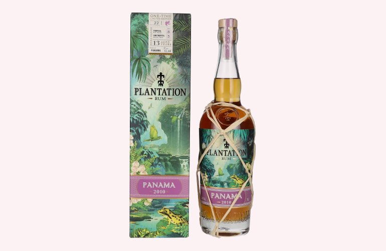 Plantation Rum PANAMA 2010 Terravera One-Time Limited Edition 51,4% Vol. 0,7l in Giftbox