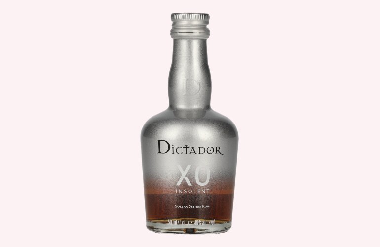Dictador XO INSOLENT Colombian Aged Rum 40% Vol. 0,05l