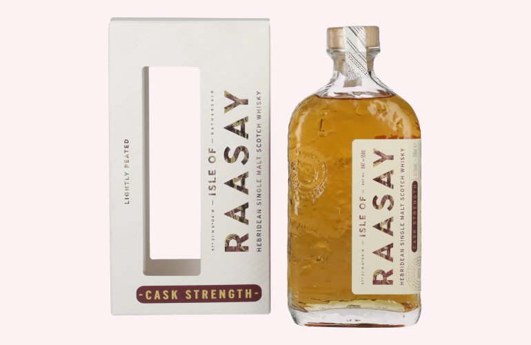 Isle of RAASAY Cask Strength Hebridean Single Malt 2025 61,6% Vol. 0,7l in geschenkverpakking