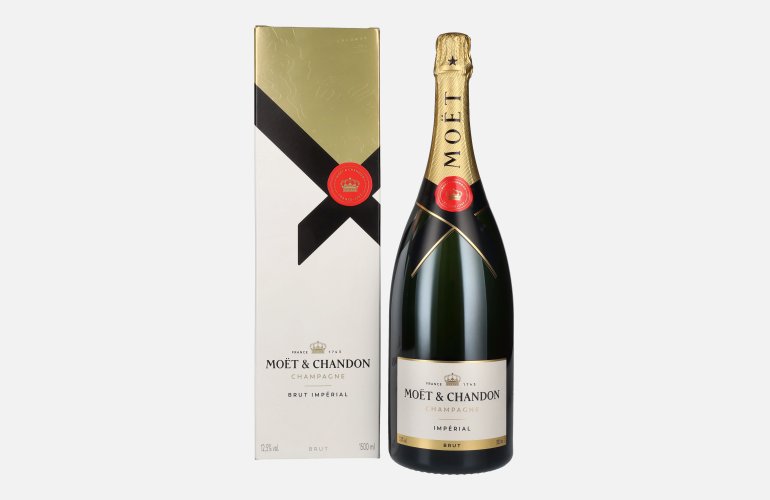 Moët & Chandon Champagne IMPÉRIAL Brut 12,5% Vol. 1,5l in geschenkverpakking