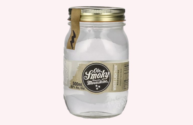 Ole Smoky Tennessee Moonshine WHITE LIGHTNIN' 50% Vol. 0,5l