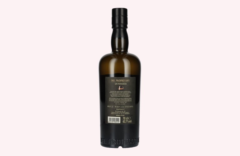 Del Professore Gin MONSIEUR Release 2020 43,7% Vol. 0,7l