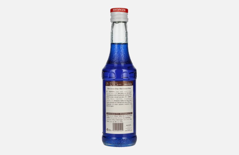 Le Sirop de Monin BLUE CURACAO 0,25l