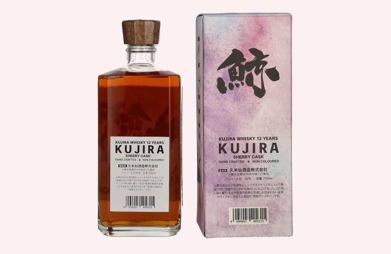 Kujira Ryukyu 12 Years Old SHERRY CASK Whisky 40% Vol. 0,7l in geschenkverpakking