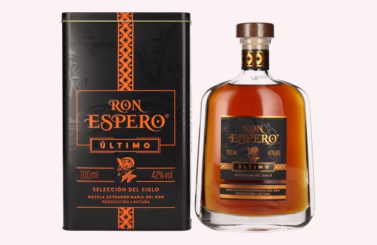 Ron Espero ÚLTIMO Selección del Siglo 42% Vol. 0,7l in Giftbox