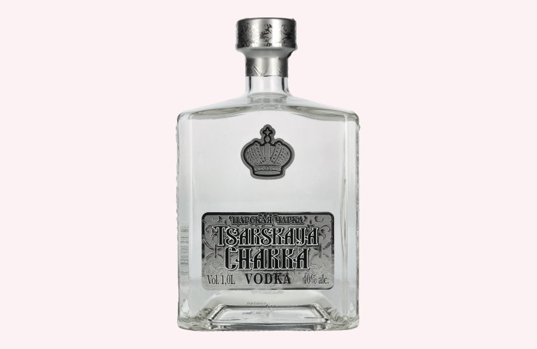 Tsarskaya Charka SILVER Vodka 40% Vol. 1l