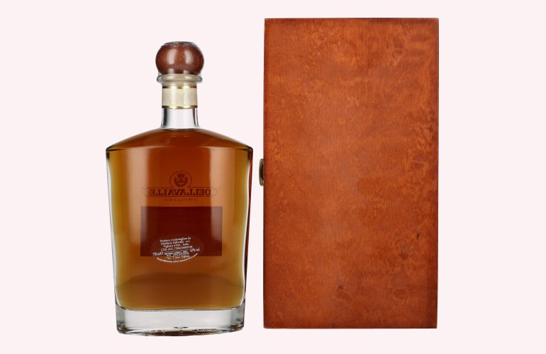 Dellavalle Grappa Demerara In Botti Da Rum Edition 07 42% Vol. 0,7l in Holzkiste
