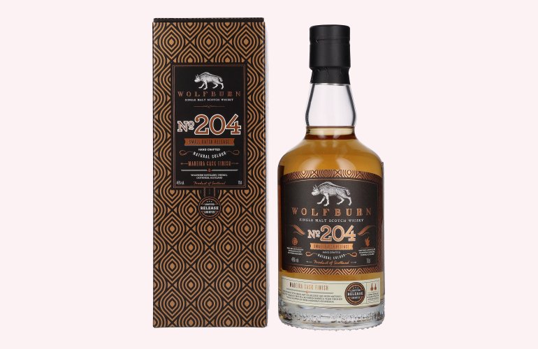 Wolfburn N°204 Single Malt Scotch Whisky Small Batch Release 46% Vol. 0,7l in Giftbox