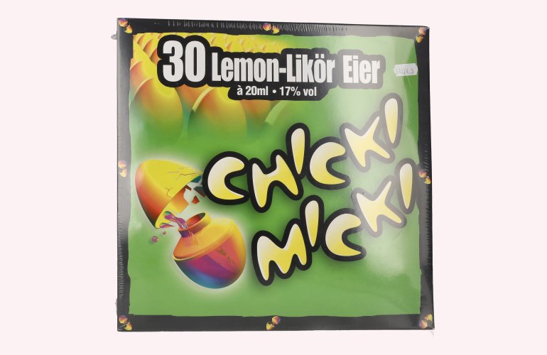 Chicki Micki Lemon-Likör Eier 17% Vol. 30x0,02l PET