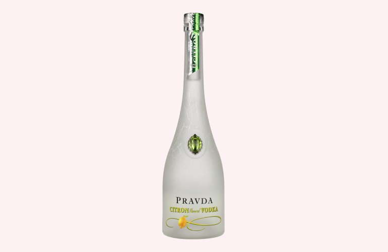 Pravda CITRON Flavored Vodka 37,5% Vol. 0,7l