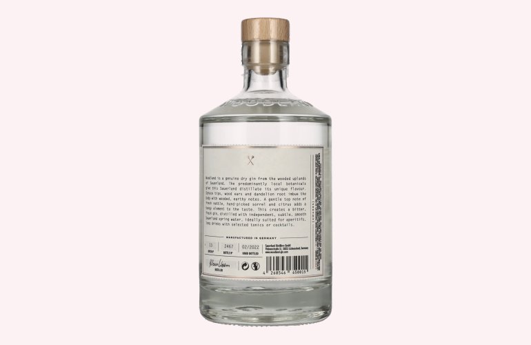 Woodland Sauerland Dry Gin 45,3% Vol. 0,5l