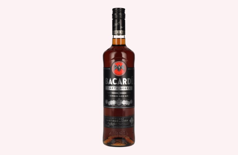 Bacardi Carta Negra Superior Black Rum 37,5% Vol. 0,7l