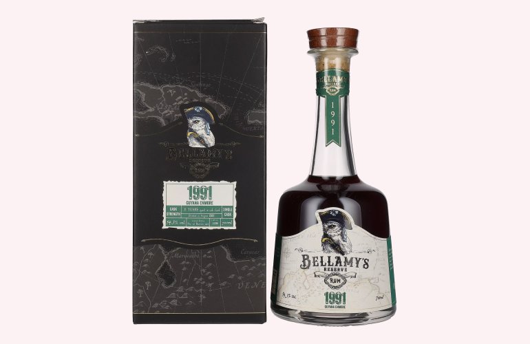 Bellamy's Reserve Rum Guyana Enmore 1991 54,3% Vol. 0,7l in Geschenkbox