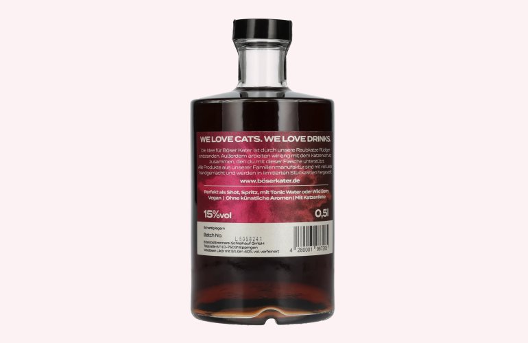 BÖSER KATER Aperitivo Wildberry Eistee 15% Vol. 0,5l