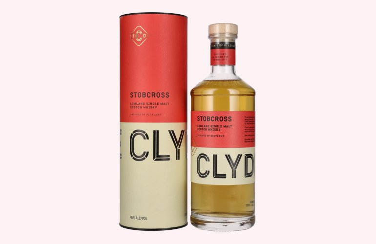 Clydeside STOBCROSS Lowland Single Malt 46% Vol. 0,7l in Geschenkbox