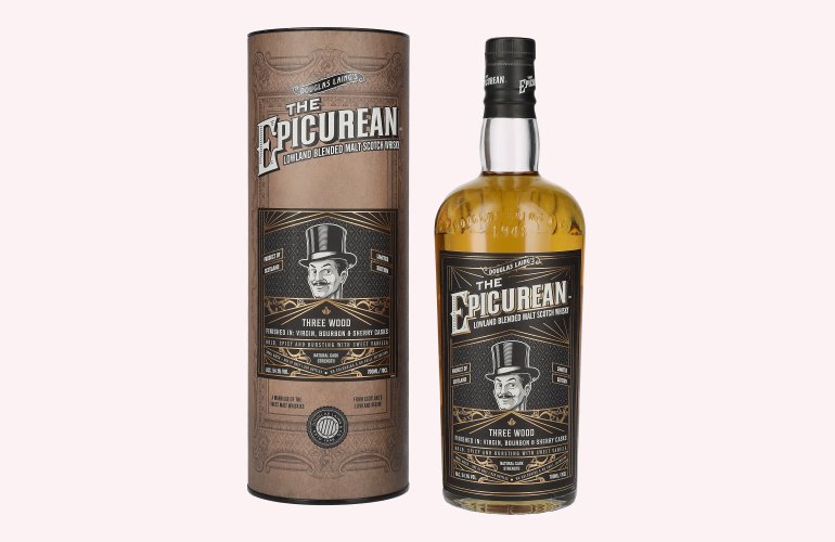 Douglas Laing THE EPICUREAN Three Wood Lowland Blended Malt 54,1% Vol. 0,7l in Geschenkbox