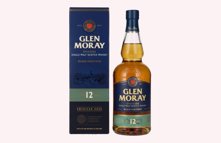 Glen Moray 12 Years Old Elgin Heritage 40% Vol. 0,7l in Giftbox