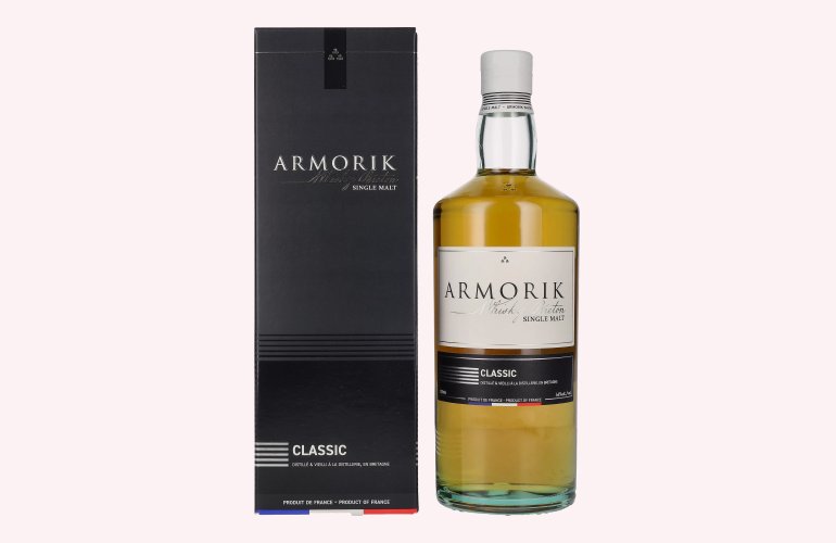 Armorik CLASSIC Whisky Breton Single Malt 46% Vol. 0,7l in Geschenkbox