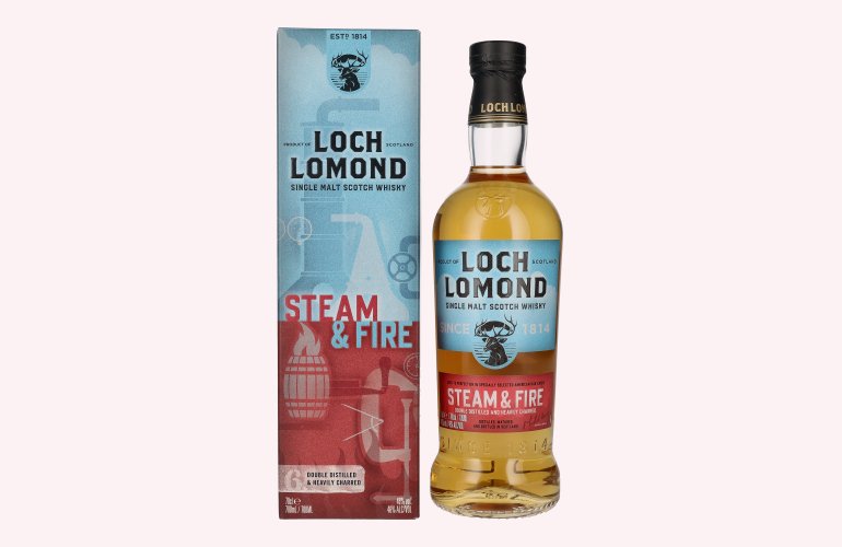 Loch Lomond STEAM & FIRE Single Malt Scotch Whisky 46% Vol. 0,7l in Giftbox