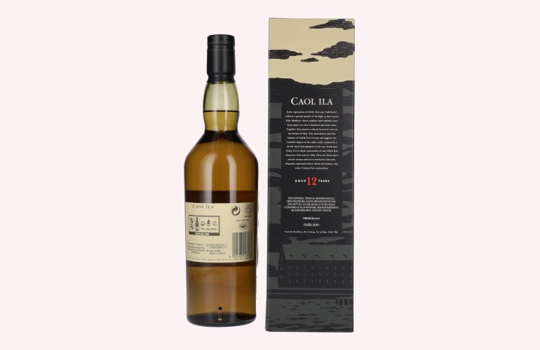 Caol Ila 12 Years Old Islay Single Malt 43% Vol. 0,7l in Giftbox