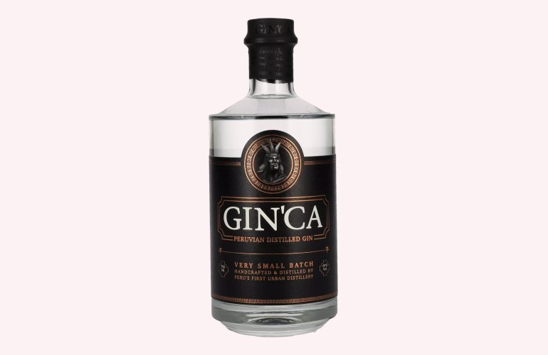 GIN'CA Peruvian Distilled Gin 40% Vol. 0,7l