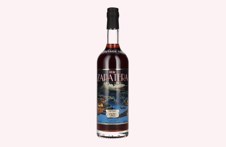 Zapatera Gran Reserva Rum Cask No. 78 Vintage 1989 42% Vol. 0,7l