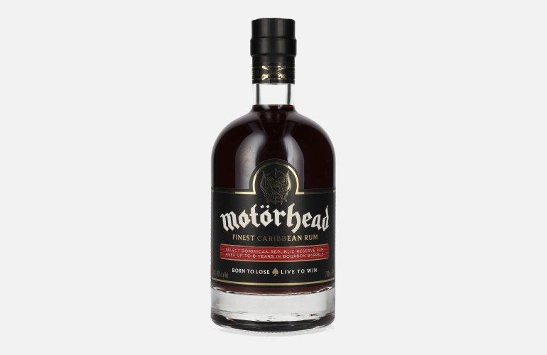 Motörhead Finest Caribbean Rum 40% Vol. 0,7l