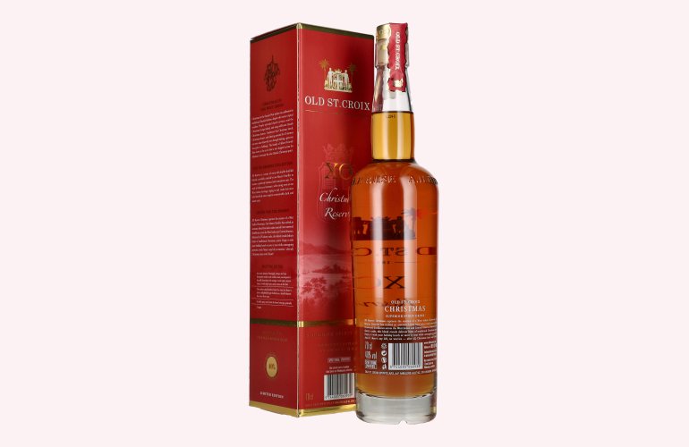 Old St. Croix X.O. Reserve Christmas Superior Spirit Drink 2020 40% Vol. 0,7l en boîte cadeau