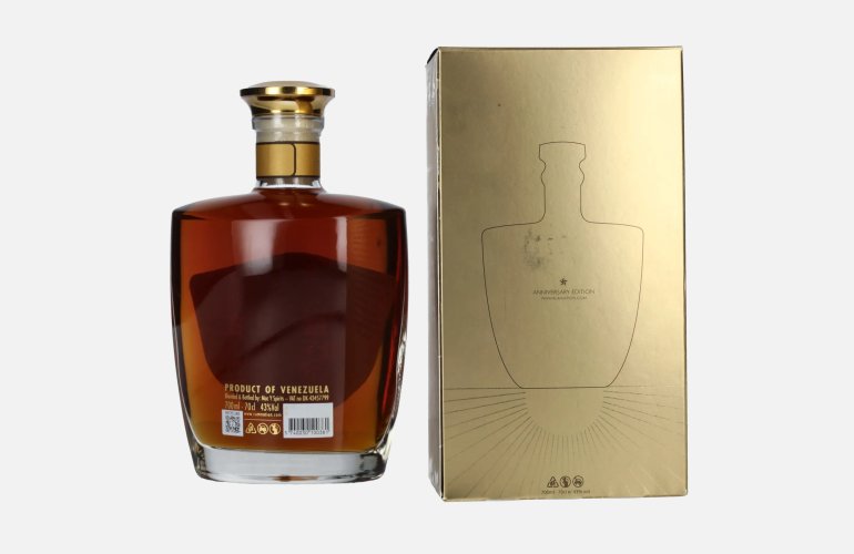 Rum Nation Venezuela XO 25th Anniversary Edition 43% Vol. 0,7l en boîte cadeau