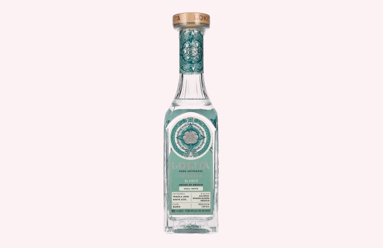 Lokita Tequila Blanco Puro Artesanal 40% Vol. 0,7l