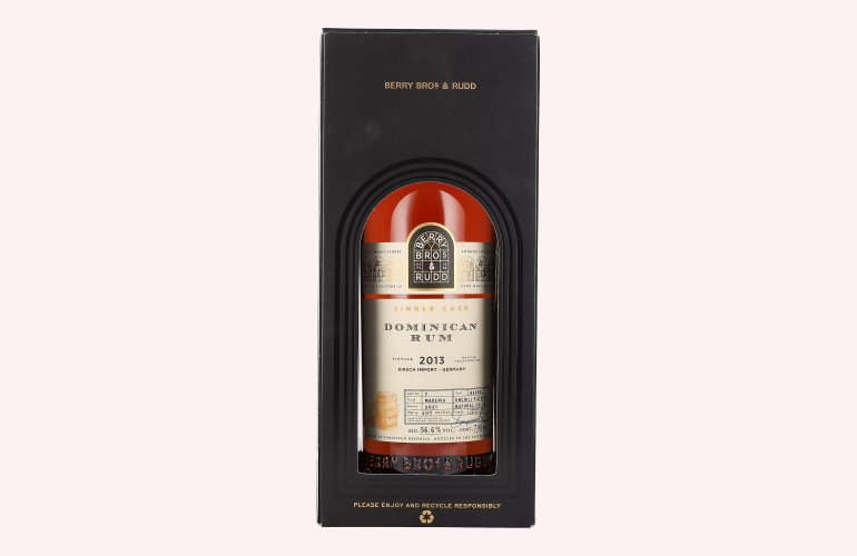 Berry Bros. & Rudd DOMINICAN Single Cask Rum 2013 56,6% Vol. 0,7l in Geschenkbox