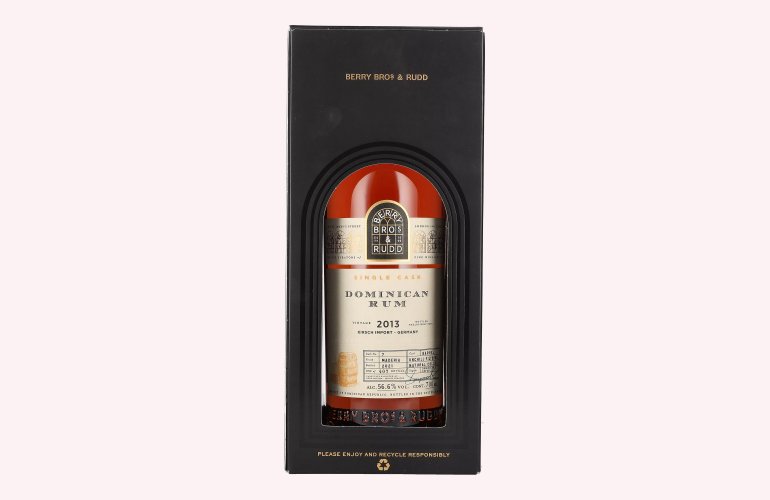 Berry Bros. & Rudd DOMINICAN Single Cask Rum 2013 56,6% Vol. 0,7l in Giftbox