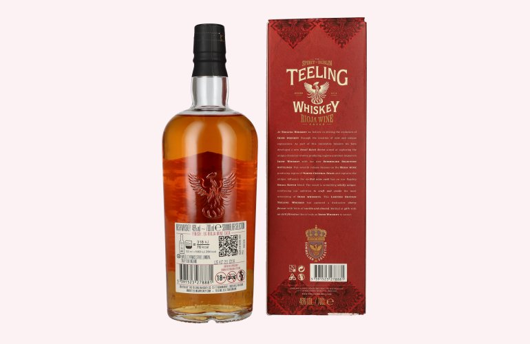 Teeling Whiskey Sommelier Selection RIOJA WINE Cask 46% Vol. 0,7l in Geschenkbox