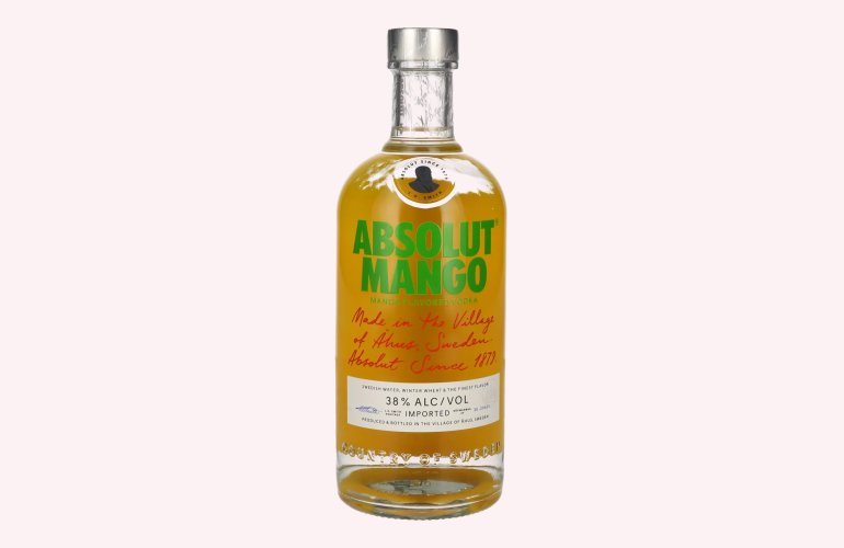 Absolut MANGO Flavored Vodka 38% Vol. 0,7l