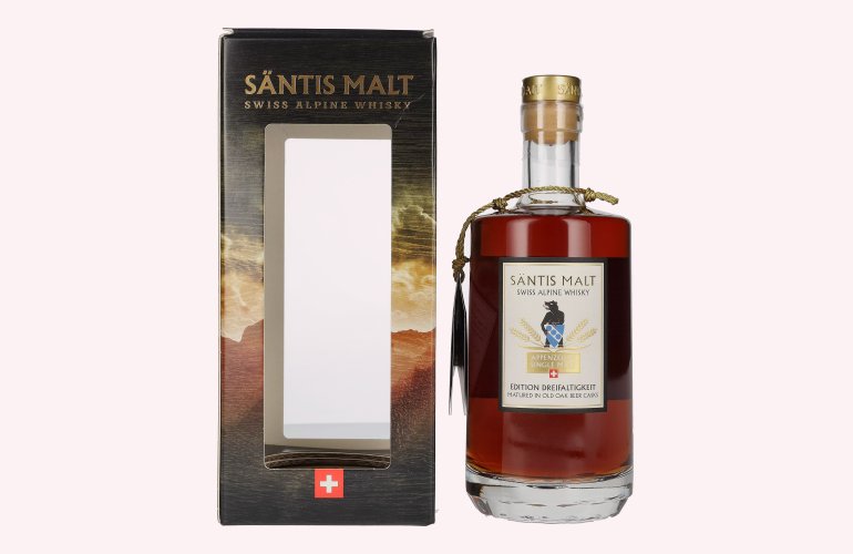 Säntis Malt Appenzeller Single Malt EDITION DREIFALTIGKEIT 52% Vol. 0,5l in Giftbox