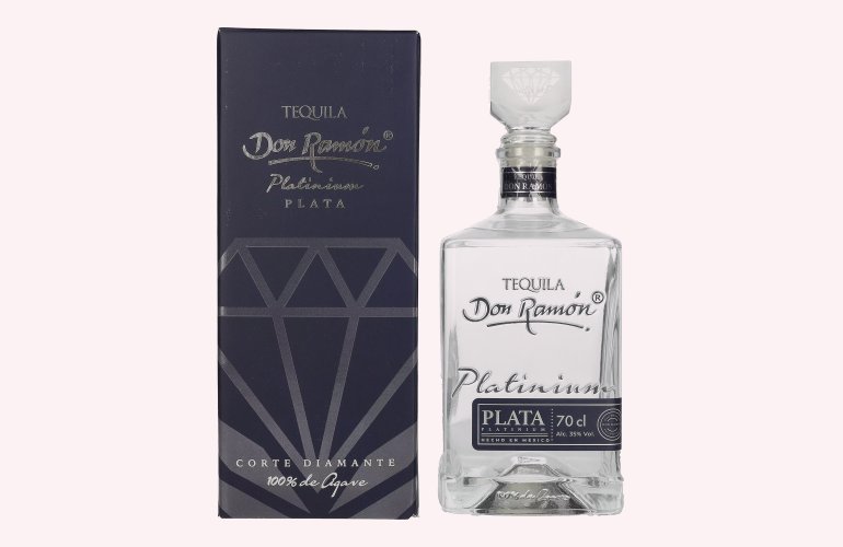 Don Ramón Platinum Plata 100% Agave 35% Vol. 0,7l in Giftbox