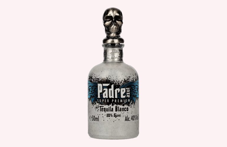 Padre Azul Super Premium Tequila Blanco 100% Agave 40% Vol. 0,05l